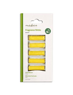 NEDIS VCFS110LEM Vacuum Cleaner Fragrance Sticks, Lemon, 5 pieces