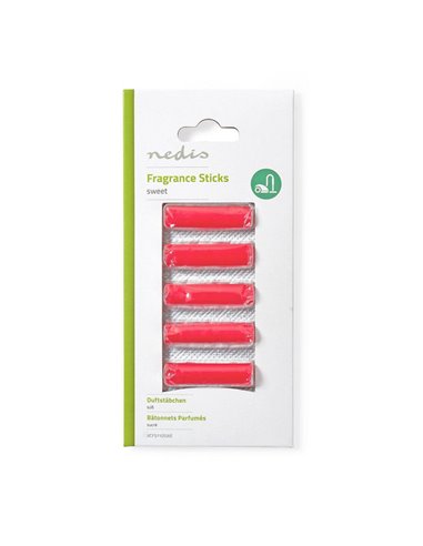 NEDIS VCFS110SWE Vacuum Cleaner Fragrance Sticks Sweet 5 pieces