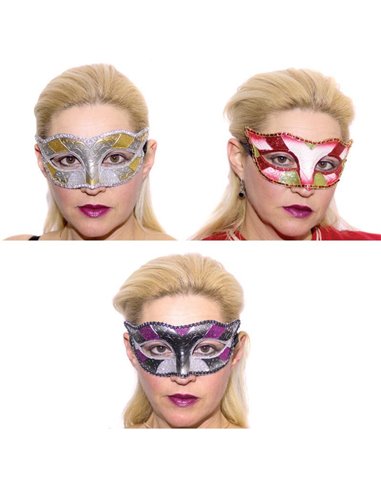 Μάσκα μάτια σε 3 χρώματα