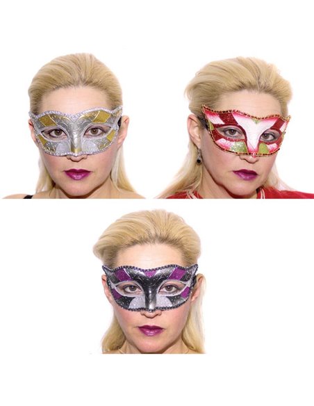 Μάσκα μάτια σε 3 χρώματα