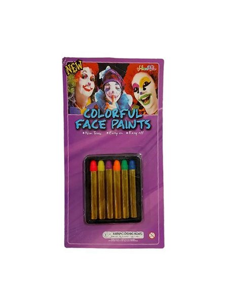 Μολύβια προσώπου 6τεμ. 57χιλ.