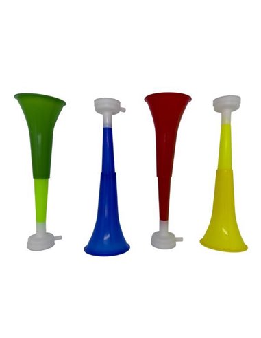 Κόρνα αναδιπλούμενη κοκτέηλ 4 χρώματα