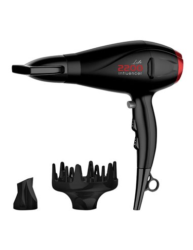 LIFE INFLUENCER Hairdryer with AC motor,2200W
