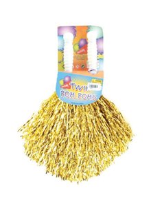 Πον πον χρυσό μεταλλιζέ