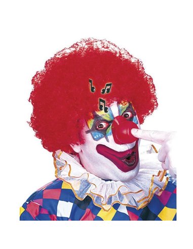 Μύτη κλόουν λαστιχένια με ήχο