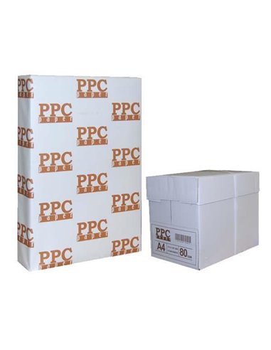 PPC φωτοαντιγραφικό χαρτί Α4, 80γρ, 500φύλλα Προεξόφληση μετρητοίς. Δωρεάν μεταφορικά για όλη την ηπειρωτική Ελλάδα (εξαιρούνται