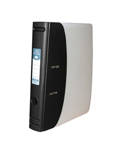 Κλασέρ PP με 2 κρίκους Α4 5/32 μαύρο μεταλλικό