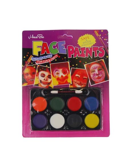 Χρώματα προσώπου 8 χρώματα