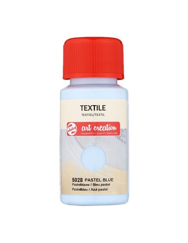 Talens χρώμα textile 5028 pastel blue 50ml