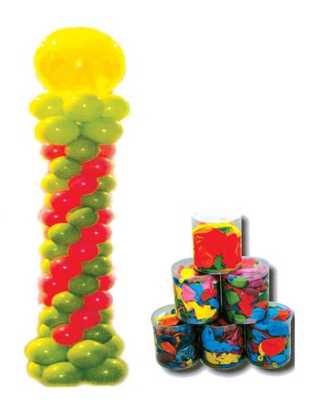 Μπαλόνια βαρελάκι 12'' standard μεγάλα 100τεμ.