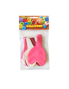 Μπαλόνια 12'' καρδιές 5τεμ.