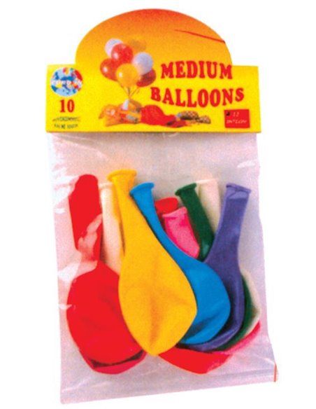 Μπαλόνια 12'' standard 10τεμ.
