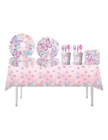 Σετ για παιδικό πάρτυ Πεταλούδες