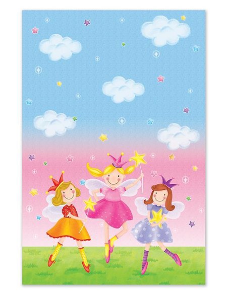 Τραπεζομάντηλο πλαστικό "little fairies" 54x72εκ.