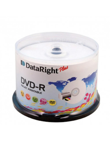 Ridata DVD-R γυαλιστερή επιφάνεια cake box 50τεμ.