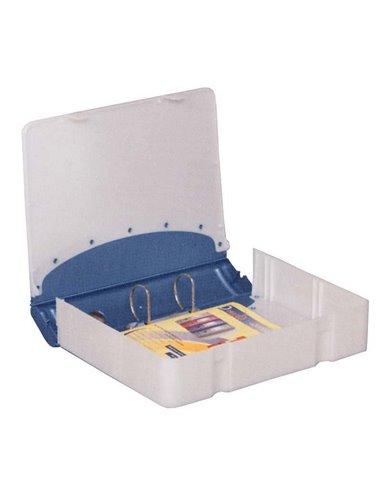 Κλασέρ-κουτί αρχειοθέτ. PP μπλε Υ36x28x7,5εκ.