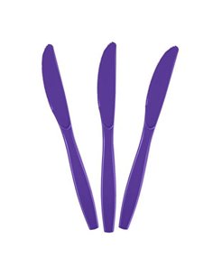 Μαχαιράκια πάρτυ μωβ