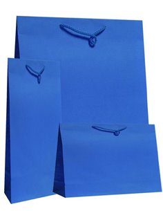 Next χάρτ. τσάντα Υ14x11x5,5 μπλε "Colors"