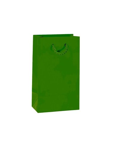 Next χάρτινη τσάντα πράσινη Colors Υ14x11x5,5