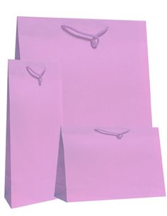 Next χάρτινη τσάντα λιλά Colors Υ27,5x14,5x9