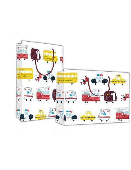 Next χάρτινη τσάντα Cars Υ24x23x10