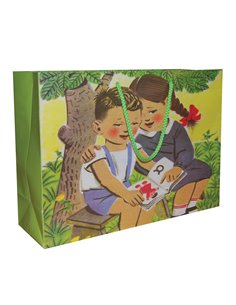 Next χάρτινη τσάντα Παλιό αναγνωστικό Υ26x36x12