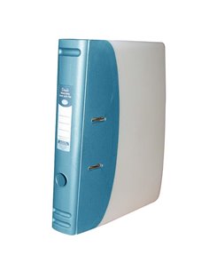 Κλασέρ PP με 2 κρίκους Α4 5/32 μπλε μεταλλικό