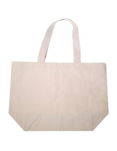 Τσάντα βαμβακερή με κοντό χερούλι Υ35x52x18εκ. Δυνατότητα εκτύπωσης
