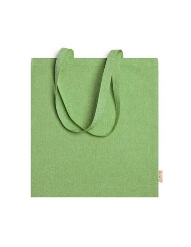 Τσάντα με μακρύ χερούλι Υ42χ38εκ. πράσινη. Δυνατότητα εκτύπωσης