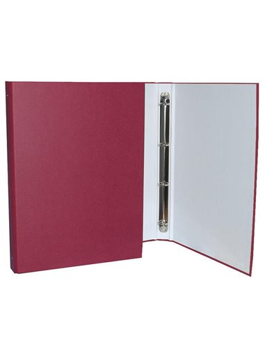 Νext κλασέρ Classic με 2 κρίκους μπορντώ Υ32,5x23,5x3εκ.