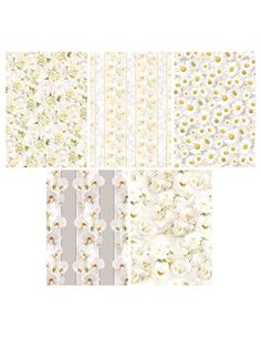 Χαρτί περιτυλίγματος ρολό 70x100εκ. "Mix λουλούδια 2" (P1_OG_170)