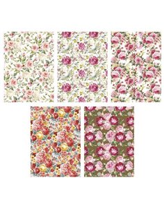 Χαρτί περιτυλίγματος ρολό 70x100εκ. "Floral mix" (P1_OG_179)