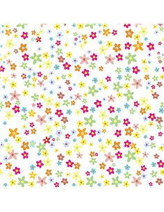 Next χαρτί περιτυλίγματος 16 φύλλα 70x100εκ. "λουλούδια"