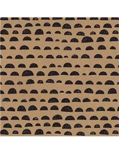 Next χαρτί περιτυλίγματος κραφτ "pattern" 16 φύλλα 70x100εκ. 70γρ.