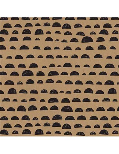 Next χαρτί περιτυλίγματος κραφτ "pattern" 16 φύλλα 70x100εκ. 70γρ.