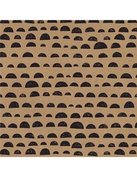 Next χαρτί περιτυλίγματος κραφτ "pattern" 16 φύλλα 70x100εκ. 70γρ.