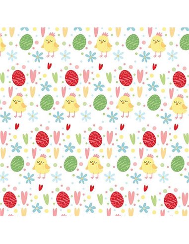 Next χαρτί περιτυλίγματος 16 φύλλα 70x100εκ. "πασχαλινό μοτίβο"