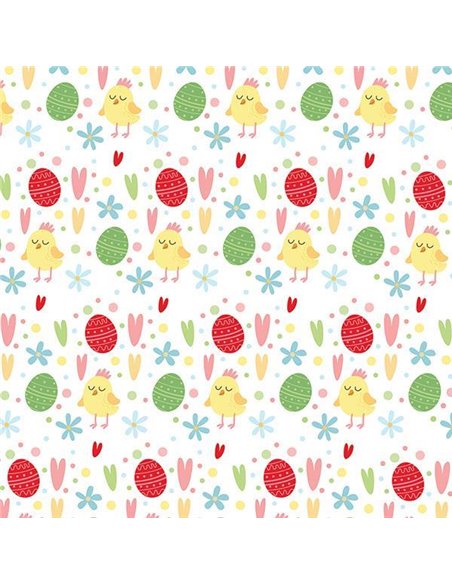 Next χαρτί περιτυλίγματος 16 φύλλα 70x100εκ. "πασχαλινό μοτίβο"