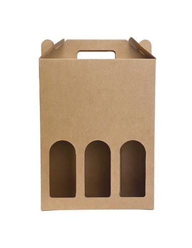 Next κουτί-τσάντα κρασιού οικολογικό για 3 μπουκάλια Υ34x25,5x8εκ. Δυνατότητα εκτύπωσης