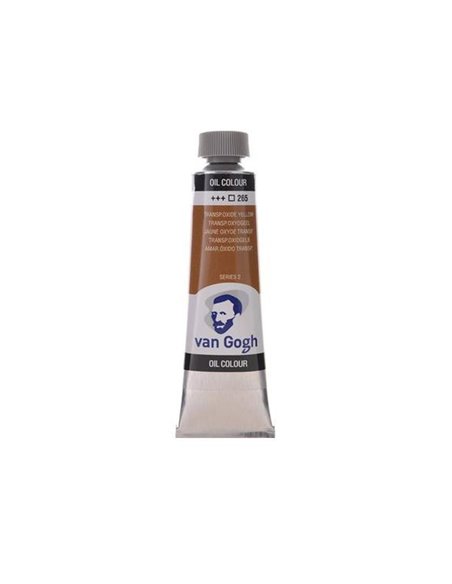 Talens van gogh χρώματα λαδιού 60ml (265-Transparerent oxide yellow)