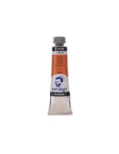 Talens van gogh χρώμα λαδιού 276 orange azo 20ml