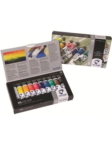 Talens van gogh χρώματα λαδιού 10τεμ. x 20ml