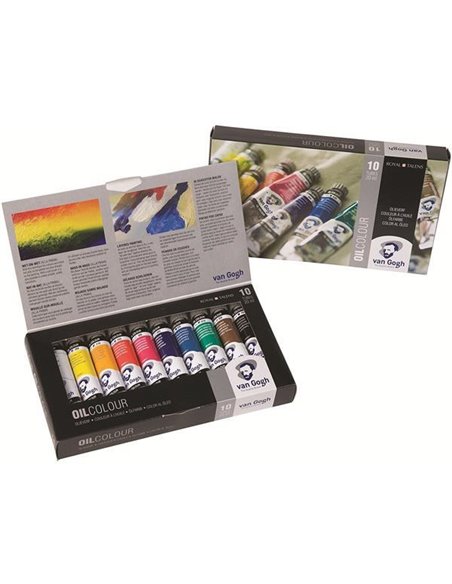 Talens van gogh χρώματα λαδιού 10τεμ. x 20ml
