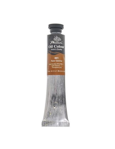 Phoenix χρώμα λαδιού 601 raw sienna, σωληνάριο 50ml
