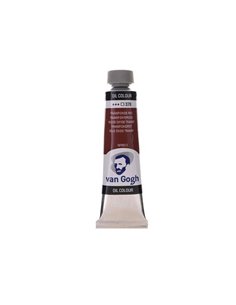 Talens van gogh χρώμα λαδιού 378 transparent oxide red 20ml