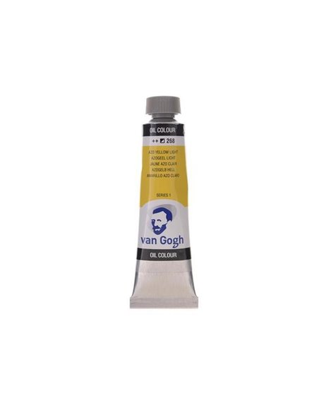 Talens van gogh χρώματα λαδιού 60ml (268-Azo yellow light)