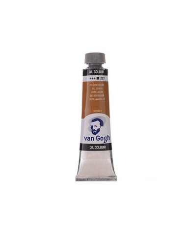 Talens van gogh χρώμα λαδιού 227 yellow ochre 20ml