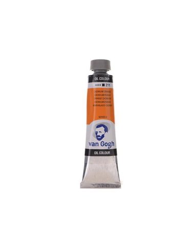 Talens van gogh χρώματα λαδιού 60ml (211-Cadmium orange)