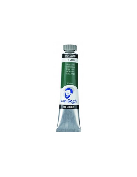 Talens van gogh χρώμα λαδιού 629 green earth 20ml