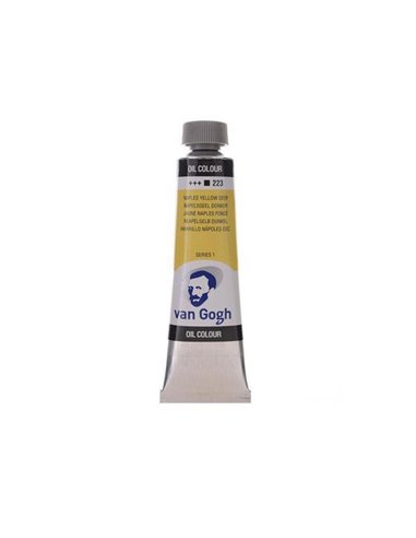 Talens van gogh χρώμα λαδιού 223 naples yellow deep 20ml